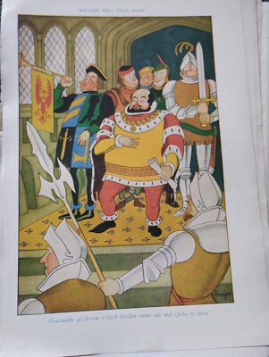 Sk42 Ephemera 40er Jahre Buch Bild Gessler kam heraus und sprach