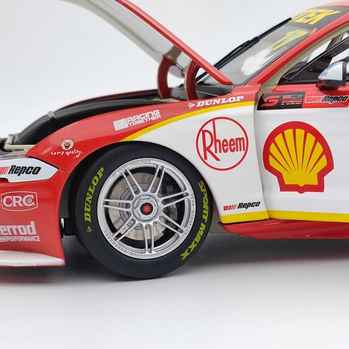 1/18 Authentic SHELL V-POWER RACING TEAM #17 FORD MUSTANG GT 2021 WILL DAVISON'S - Picture 9 of 11