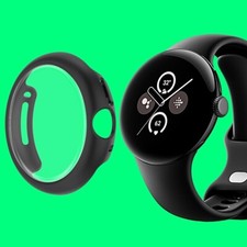 Full Body Protective Soft Slim TPU Back Case Cover fit Google Pixel Watch 2 41mm