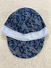 Fullsheild Welding Cap Unisex One Size Paisley Blue - Fits Best M/L