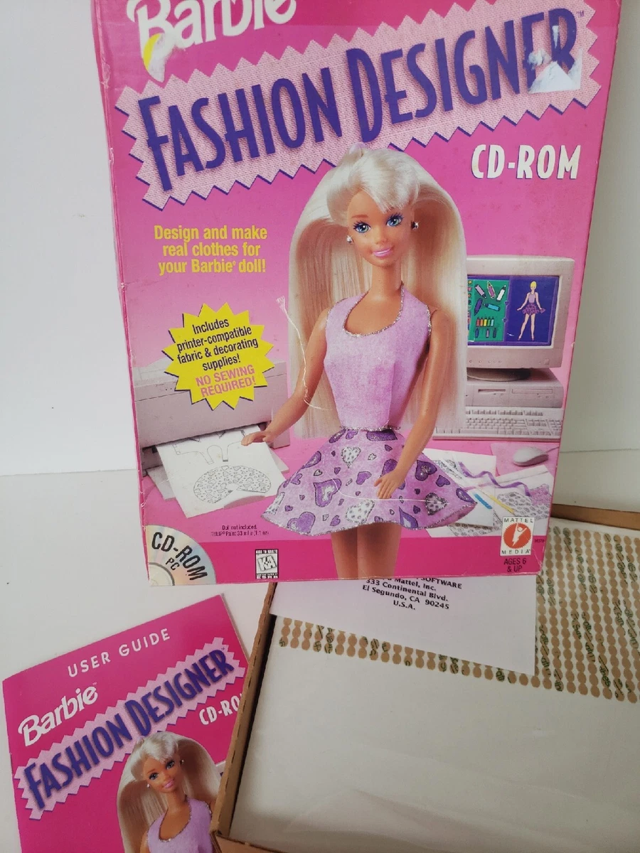 MATTEL【新品】BARBIE FASHION DESIGNER PC CD-ROM ????