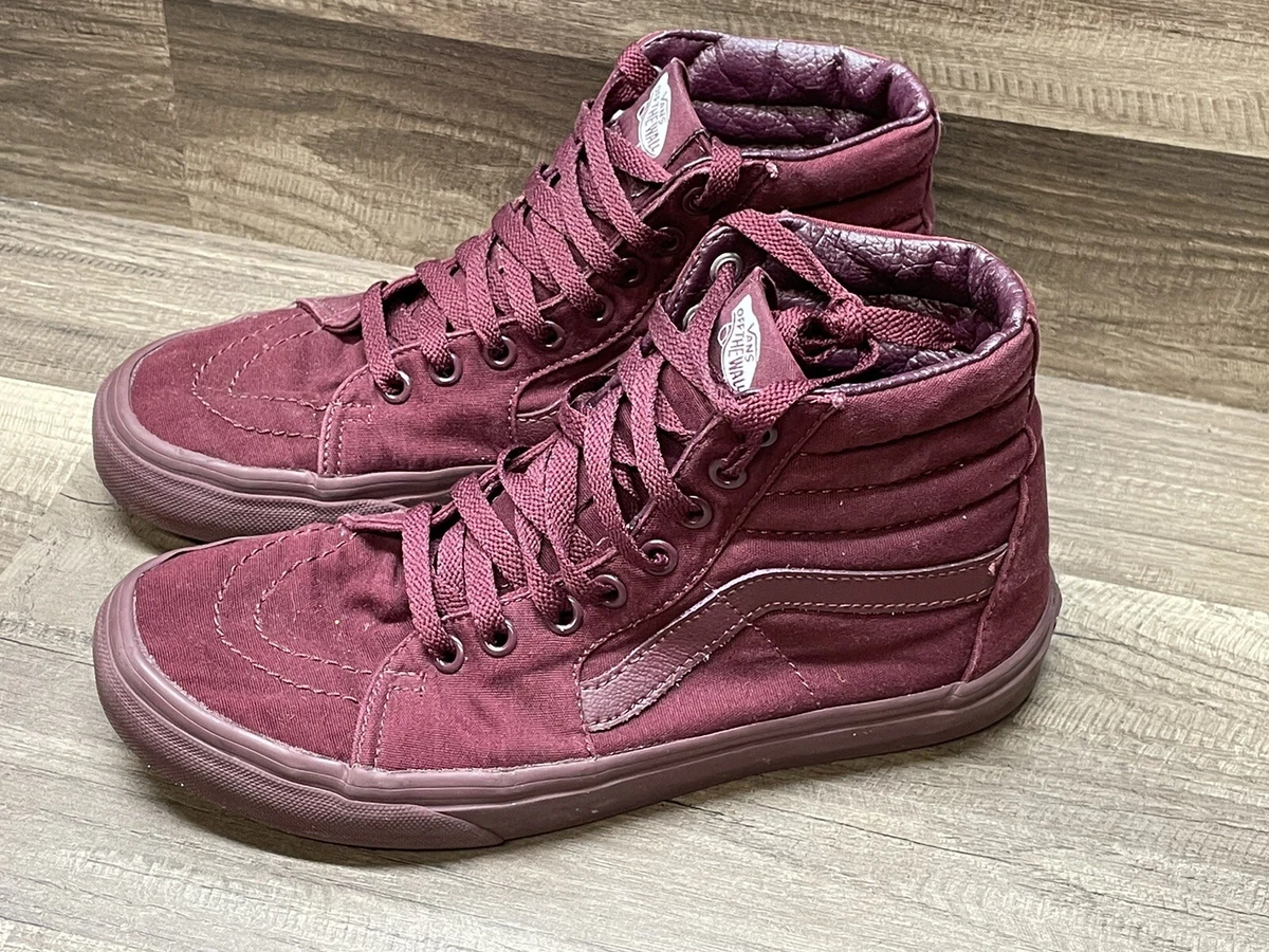 Maroon suede hotsell vans