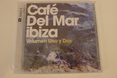 CAFE DEL MAR -- IBIZA VOLUMEN UNO Y DOS  / 2 DISC SET   / RARE / SEALED/  CD