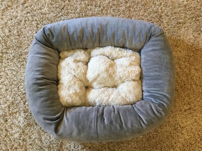 top paw orthopedic gel cuddler bed