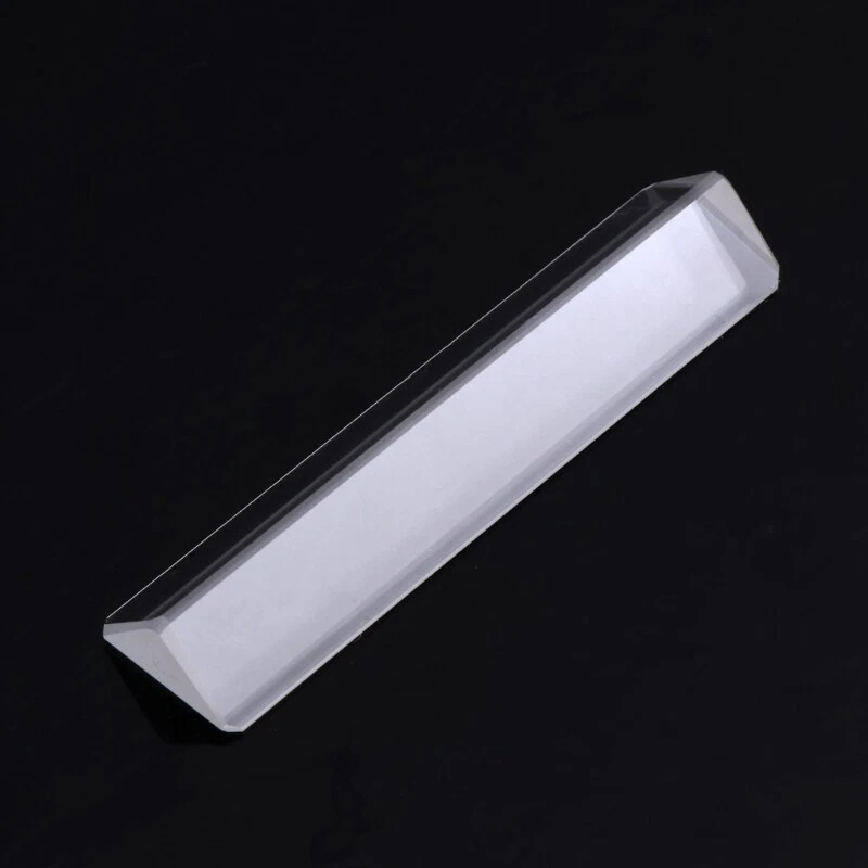 Crystal Optical Glass Triangular Prism for Teaching Light Spectrum