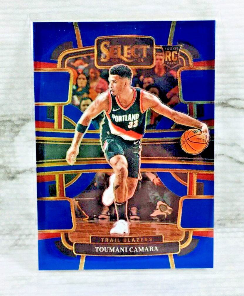 2023-24 Panini Select #81 "TOUMANI CAMARA" RC Rookie (Retail Blue) TRAIL BLAZERS
