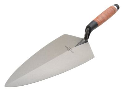 Marshalltown - 19L Philadelphia Pattern Brick Trowel Leather Handle 12in