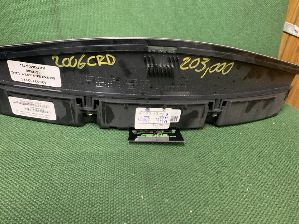 Chrysler 300c Pacote CRD Velocímetro Dash Cluster X1 Dash Relógios Speedo 2006 203,000 - Imagem 3 de 4