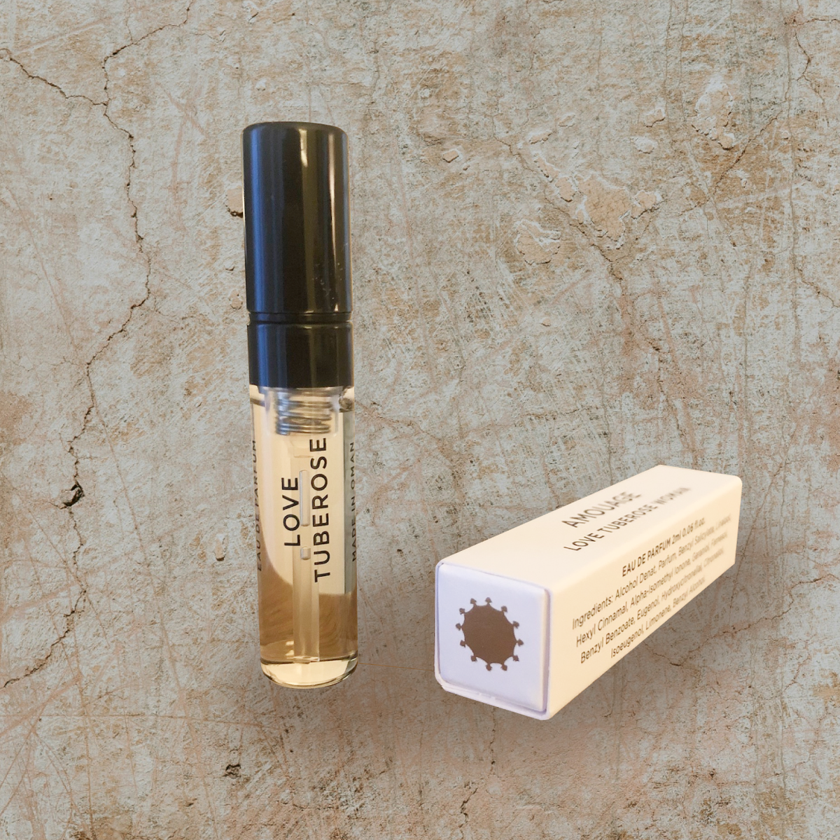 Amouage LOVE TUBEROSE (2ml-sample) Official, NIB, White
