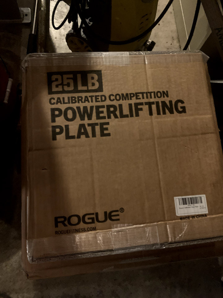 Rogue Calibrated Competition Power Lifter Weights Set (olympic plates
