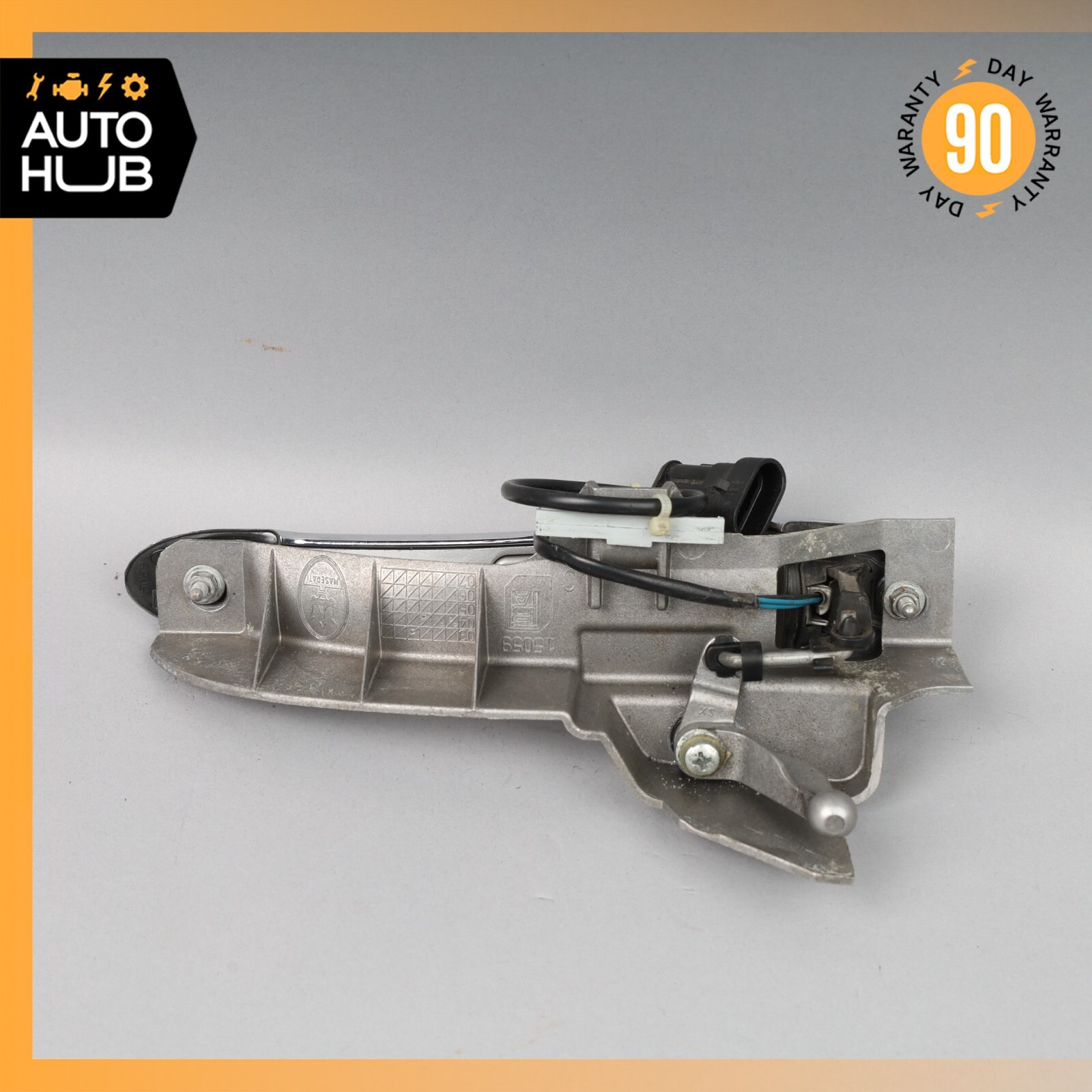 03-13 Maserati Quattroporte M139 Rear Left Side Exterior Door Handle OEM