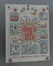 NEW Pepper Pot It's a Dog's Life Organizer Book Pockets Organize Canine Affairs