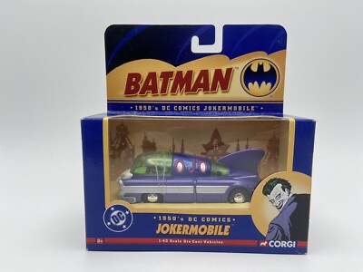 Corgi Batman 1950's DC Comics Jokermobile 1/43 Scale FREE