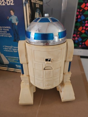 STAR WARS Vintage 1979 Radio Remote Control R2-D2 w/box. Kenner Model 38430 - Picture 12 of 24