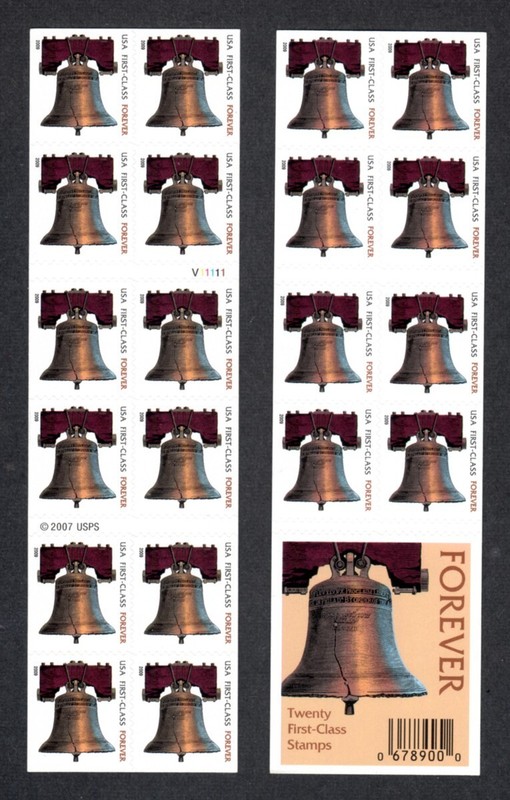 #4125g, Liberty Bell (#4125f), DS Booklet