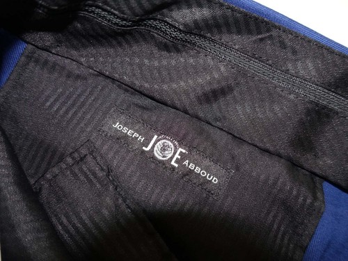 Joseph Abboud schmale Passform Herrenhose Größe 38 neu mit Etikett hellblau 100 % Wolle Hosen - Bild 4 von 9