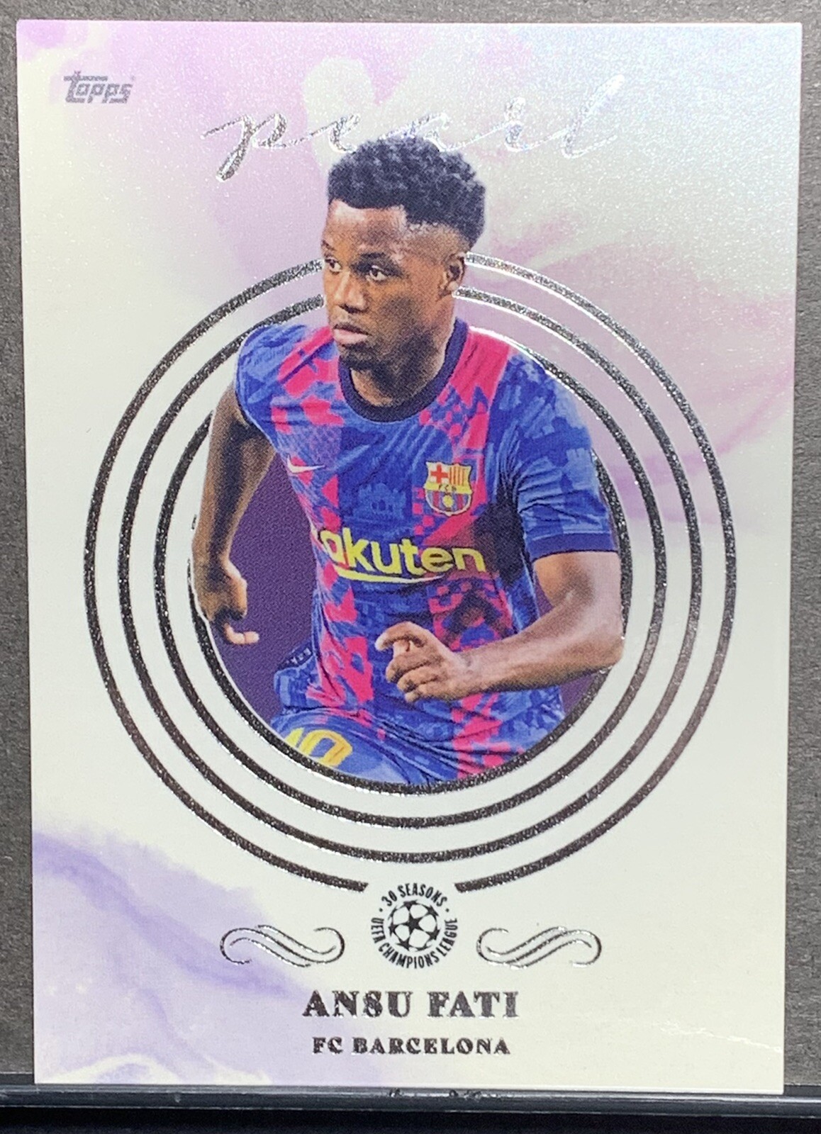 1/1 1of1 アンス・ファティ Ansu Fati バルセロナ バルサ 直筆サイン