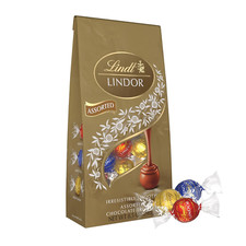 Lindt LINDOR Assorted Chocolate Candy Truffles, Chocolate with Smooth, Melting T