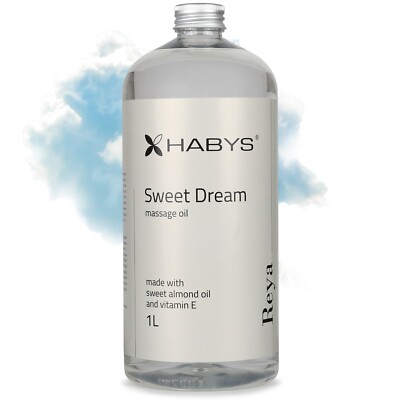 HABYS REYA Sweet Dream Massageöl Öl | Süßlich-blumiger Duft | 1L