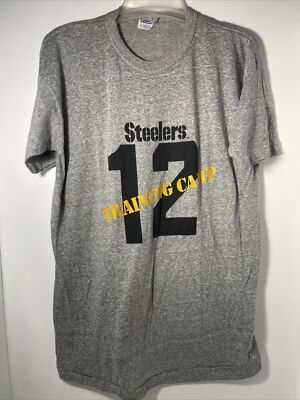 70s Pittsburgh Steelers フットボールシャツ Vintage 70s Pittsburgh Steelers NFL Football T-shirt - TokoPyramid