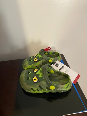 BRAND NEW TODDLER BOYS SIZE 10 MEMBER'S MARK CLOG SANDALS