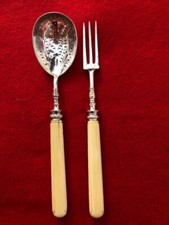 COUVERTS  en ARGENT MASSIF vieillard et minerve