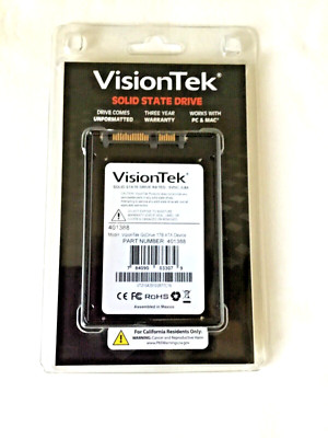 Visiontek Go Drive 1 Tb 2.5" 7mm Internal Solid State Drive - Sata ...