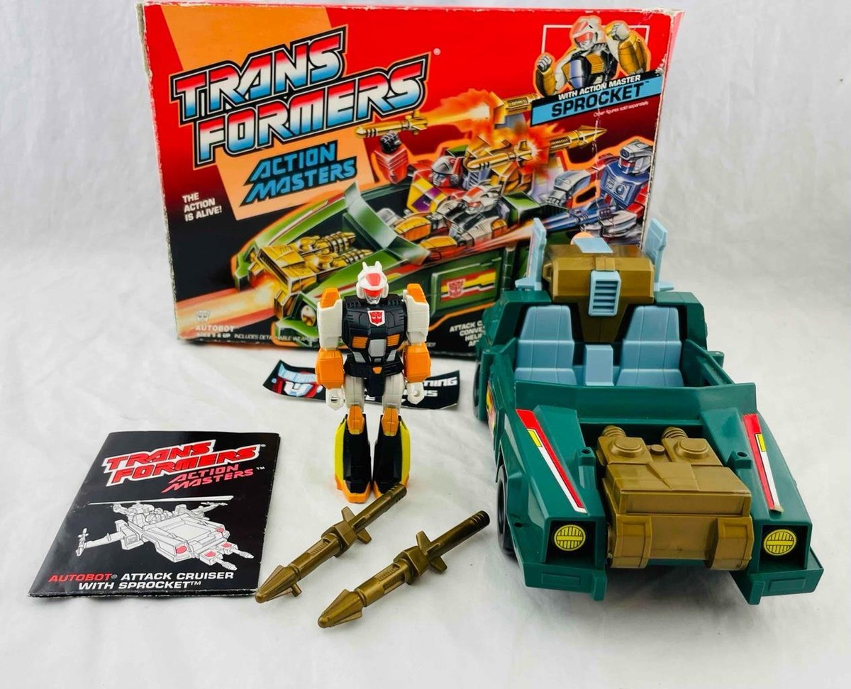 トランスフォーマー G1 vol.1〜2 Transformers Original G1 1990 Action Master Sproket w