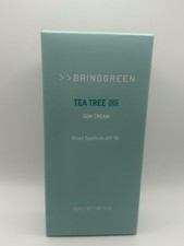 BRINGGREEN Tea Tree Cica Sun Cream SPF 50 Broad Spectrum 50mL Exp 2027-03-13