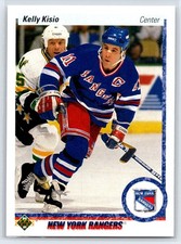 1990-91 Upper Deck Kelly Kisio New York Rangers #296