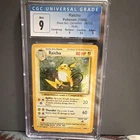 CGC 9 Raichu Base Set Unlimited Holo Rare 14/102 Pokemon Card English 1999