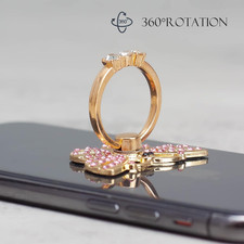  2 Packs Butterfly Glitter Bling Bling Phone Ring Holder, Sparkle Phone Ring...