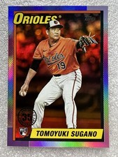 2025 Topps - Tomoyuki Sugano U90-18 - Orange Jersey /25