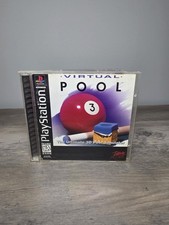 Virtual Pool PS1 PlayStation 1 CIB Complete