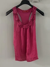 Elle Pink Sleeveless Top Size Large