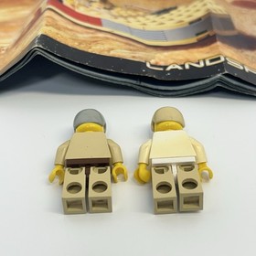 Lego Star Wars 7110 Landspeeder Manual + Figure ONLY Luke Skywalker + Obiwan