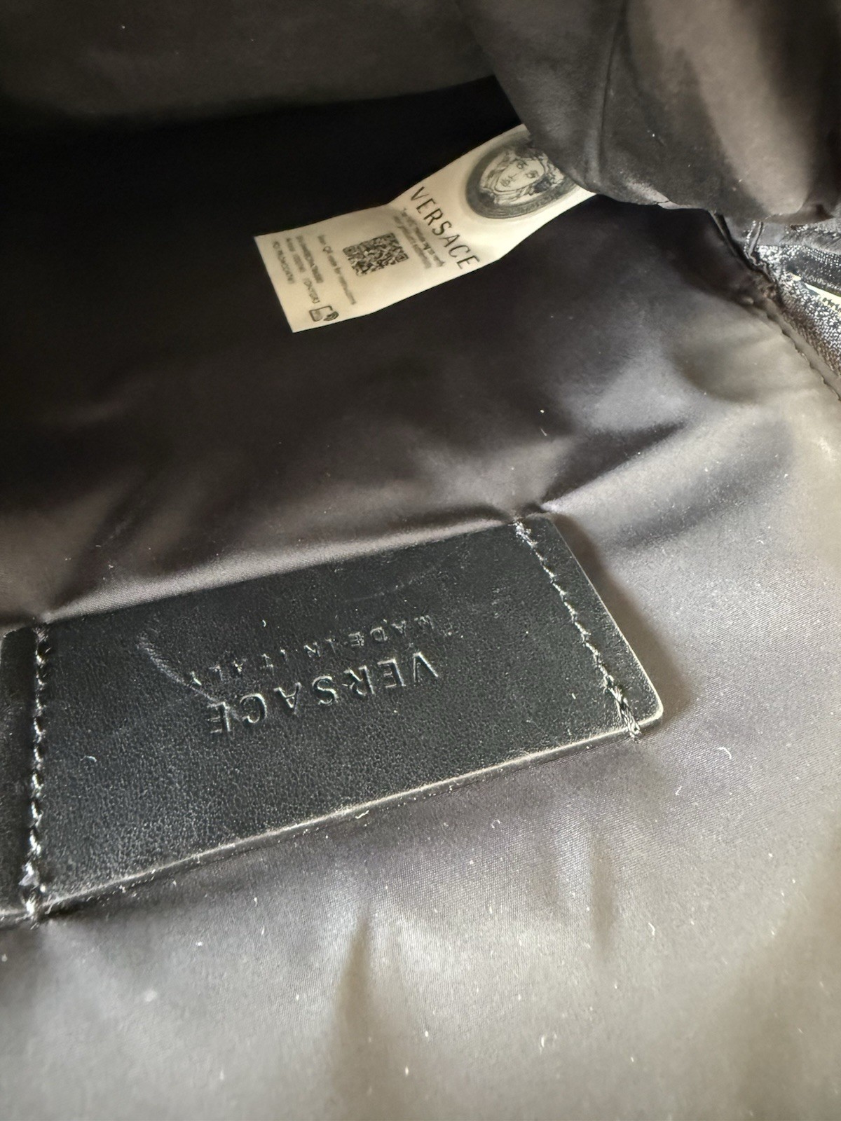 Versace Red Greca Single Strap Backpack Sling Bag… - image 4