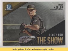 2019 Bowman Ready for the Show Chrome Mitch Keller #RFTS-4 READ 0b3