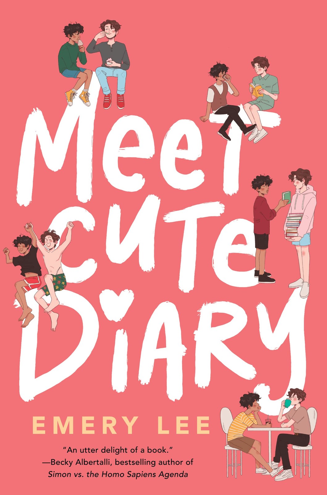 Meet Cute Diary by Emery Lee (2022, Uk-B Format Paperback) - Image 4