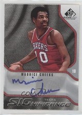 2009-10 SP Game Used Significance Maurice Cheeks #S-MK Auto HOF 1q7