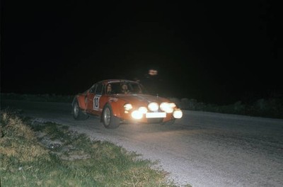 Estanislao Reverter Antonio Reverter Alpinche Firestone Rally Apri- Old Photo 1