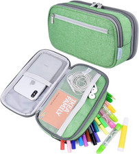 Big Pencil Case Large Capacity Pencil Bag Pouch High Storage Pen Holder Marker M