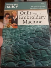 Sewing with Nancy Quilt with an Embroidery Machine DVD 2016 NEW