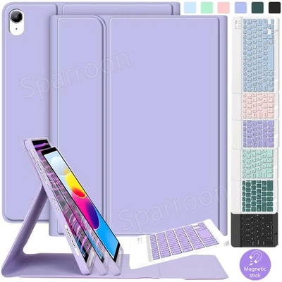 SPARROON Keyboard Case Cover For 2025 iPad Air 11 6/7/8/9/10/11th Gen Air 3 4 5 6 Pro 11