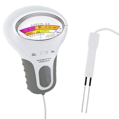 Swimming Pool Digital Water Quality Monitor PH/CL2 Chlorine Tester with Probe V