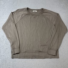 NWOT American Giant Women's XL Brown Made in USA Crewneck Pullover Sweatshirt