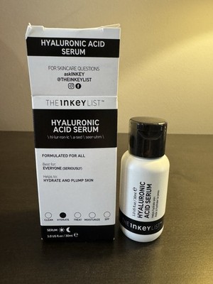  The Inkey List Hyaluronic Acid Serum 30 ml 1 oz Full Size NIB