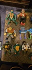 VINTAGE ORIGINAL TMNT TEENAGE MUTANT NINJA TURTLE LOT OF ACTION FIGURES 22...