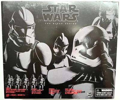 STAR WARS BLACK SERIES - 6'' INCH - STORMTROOPER 4 PACK - EXCLUSIVE DELUXE - MISB