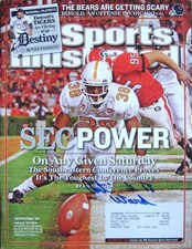 Wardlow - Tennessee - Autographed Sports Illustrated - 10/16/06 COA